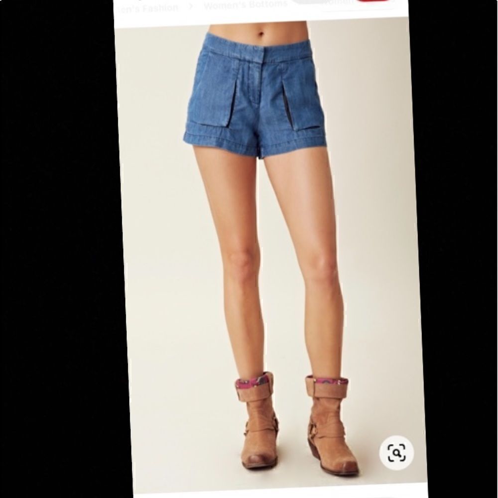Funktional  100% leather Detail Shorts